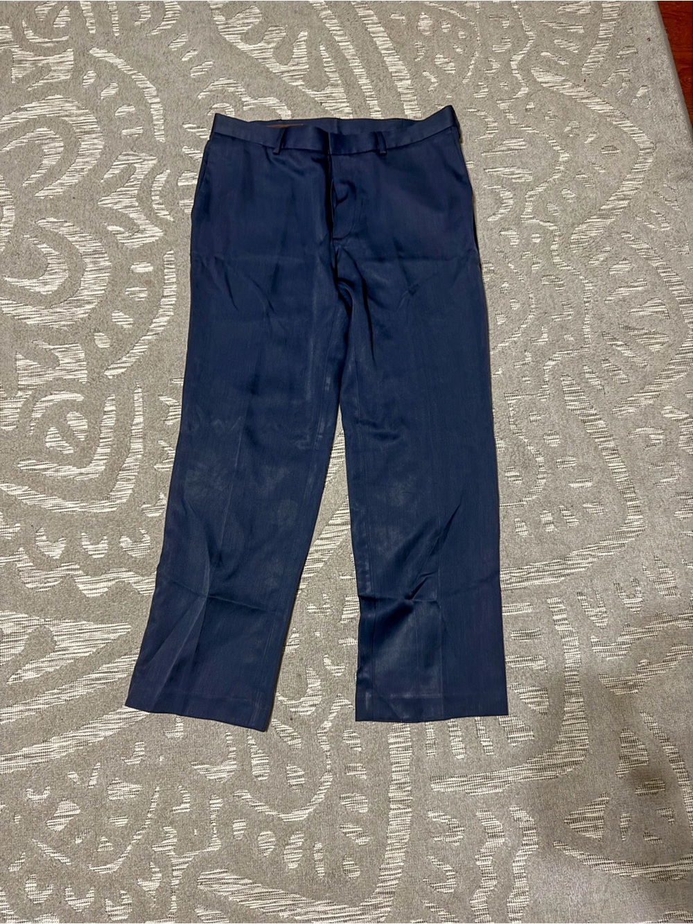 Perry Ellis Portfolio Men’s Navy Blue Dress Pants
